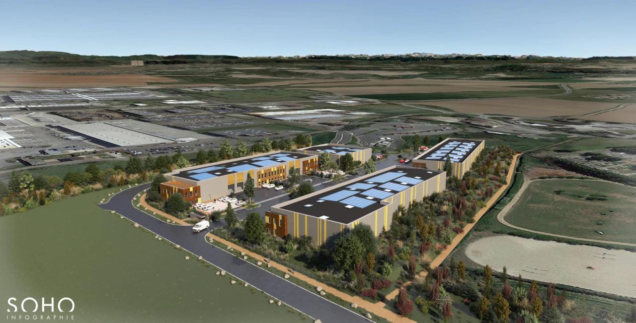 Local d'activité La Boisse 4841m² Location local d'activité La Boisse Ain OLACT2207392 3